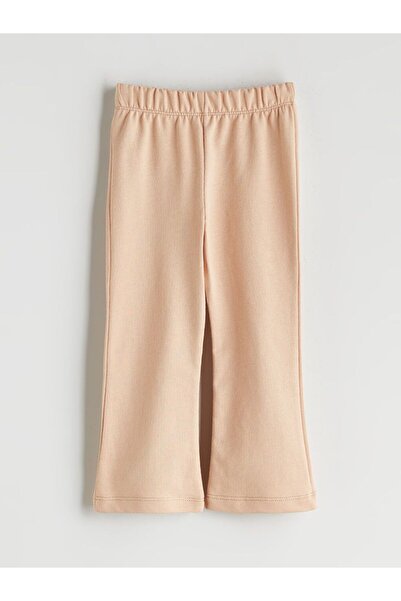 LC Waikiki Lcw Eco Printed Girls' Sweatshirt and Leggings Pants 2-Piece Set