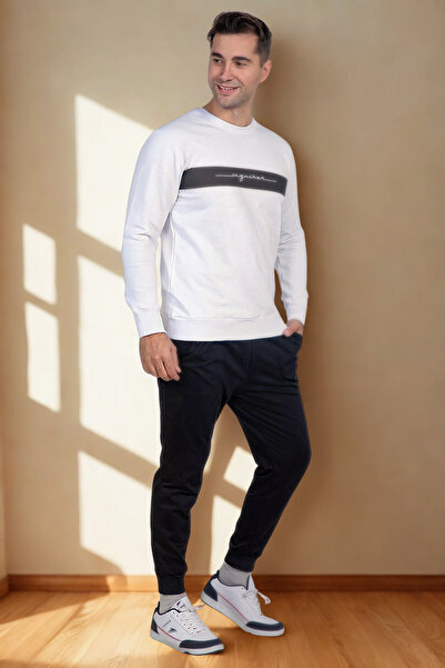 big mama طقم بيجامة رياضية شتوية وعصرية للرجال – مقاس كبير ومقاس قياسي، ملابس...