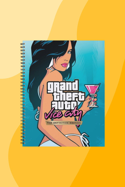 SEKİZELLİİKİ GTA -BASKILI TASARIM DEFTER