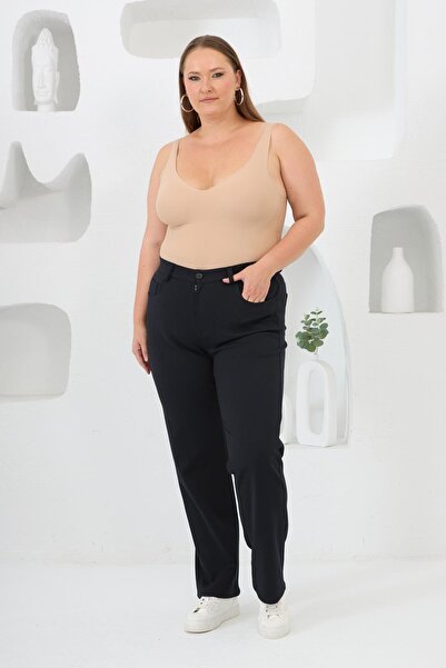 dml giyim Plus Size Full Lycra Pants