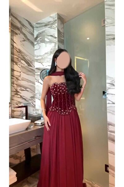 NALA FASHION Embroidered dress for special occasions