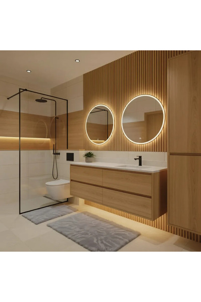 Derya Home Luna Tavşan Postu Görünümlü Ultra Yumuşak 2’li Banyo Seti