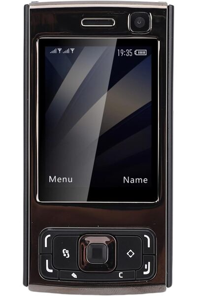 YUEHISY Unlocked Slider Mobile with 2.0" Screen, 1000mAh, MP3/MP4, FM Radio (Black)