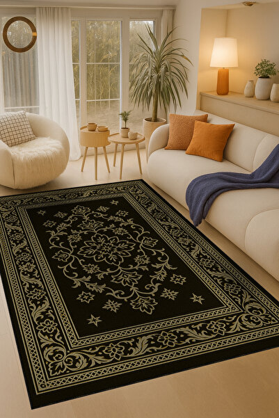 Rugs Modern Halı سجادة موسو الحديثة ذات النقوش الكلاسيكية المنسوجة بألوان الب...