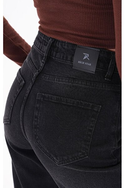 Rich Star Pipe Leg Jeans with Cut Legs