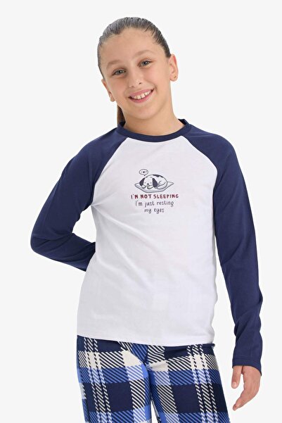 DeFacto Girl's Regular Fit 2-Piece Pajama Set F7288A825Au