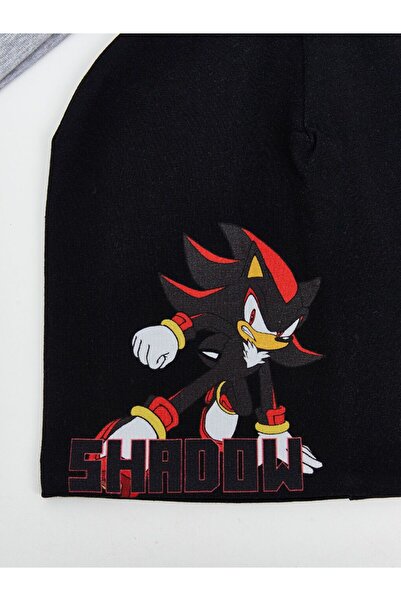 LC Waikiki Lcw Accessories Sonic Printed Boy's Beret 2-Pack