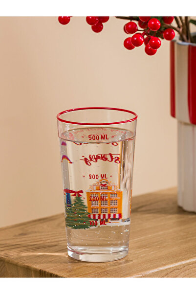 LC Waikiki Create Your Style from Uzg Store | Printed Glass Cup 500 ml