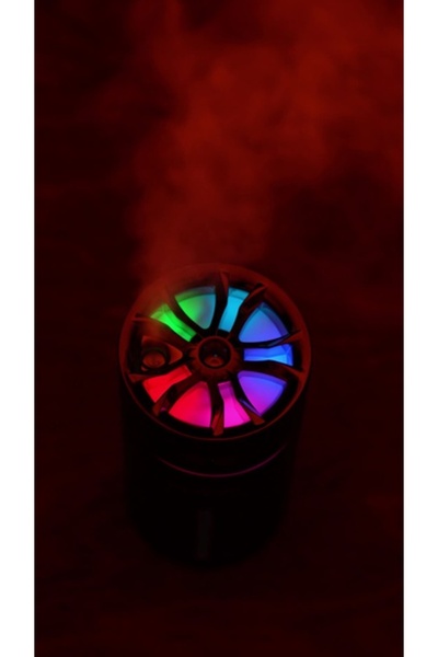 porodo Portable Air Diffuser with Essential Oils & LED Lighting - Black