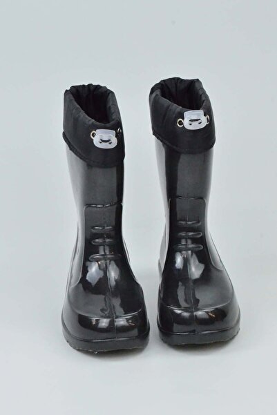 Ayder Waterproof Plush Inside Children's Rain Boots Plastic Boots 3063