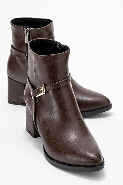 trender Brown Women's Boots & Booties 21-t064