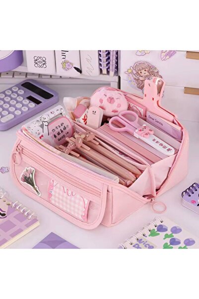 QUEVİLİY KALEMLİK .Çok fonksiyonlu geniş kapasiteli .Kalem kutusu .kolay silinebilir