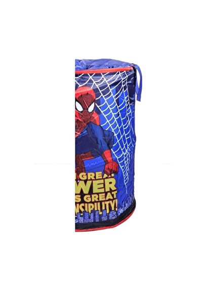 OEM Stuffix Foldable Toy Box, Polystyrene, Blue, Spider-Man, 46x57 cm