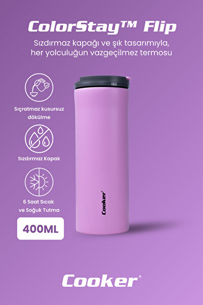 Cooker 304 Stainless Steel 400 ml Mug Thermos |   6 Hours Hot, 6 Hours Cold |   Stylish and Durable Design