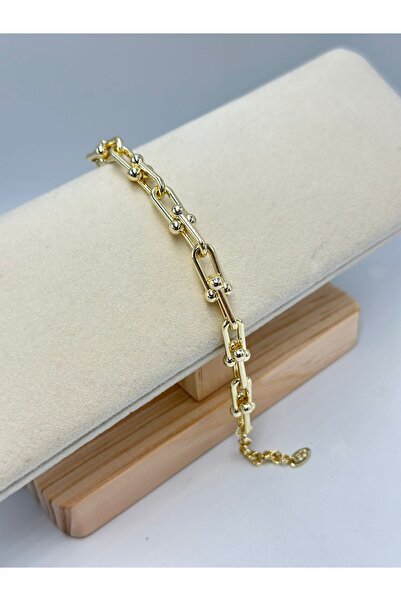 MyladyAccessoriess Interlocking Chain Bracelet (Steel)