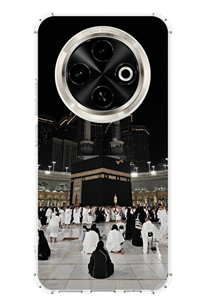 TechTree حافظة سيليكون متوافقة مع هاتف تكنو سبارك 30C من كابي عمر مطبوع