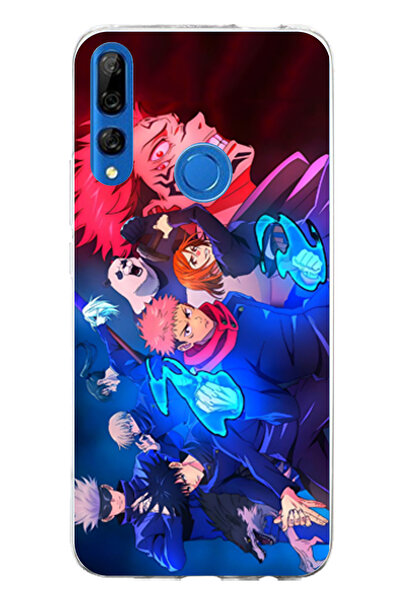 TechTree حافظة سيليكون متوافقة مع هاتف هواوي Y9 برايم (2019) من جوجوتسو كايسن...