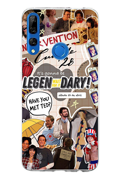 TechTree حافظة سيليكون مطبوع متوافقة مع هاتف هواوي Y9 برايم (2019) بتصميم صحي...