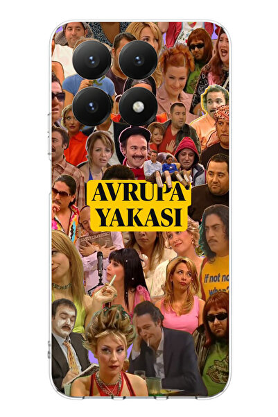 TechTree حافظة سيليكون متوافقة مع هاتف Xiaomi 15T PRO من منطقة أوروبا مطبوع