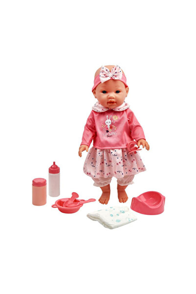 One Two Fun Păpușă bebeluș cu diverse accesorii One Two Fun, 43 cm, culori as...