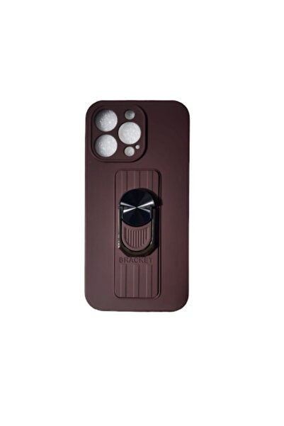 OEM Protective case with kickstand for iPhone 13 Pro, Brown