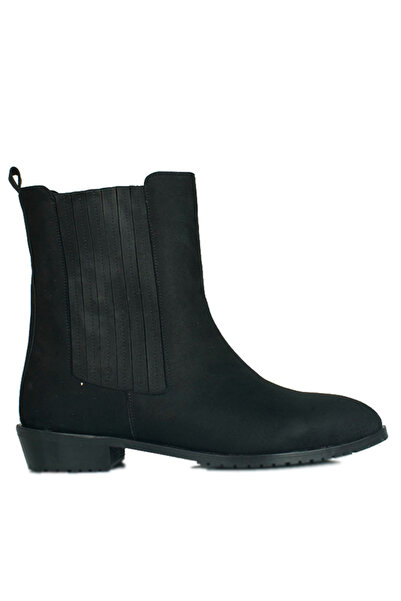 Fitbas 111869 008 Γυναικείες Μαύρες Μπότες Μεγάλου & Μικρού Μεγέθους