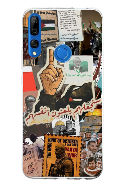 TechTree حافظة سيليكون متوافقة مع هاتف Huawei Y9 Prime (2019) من فلسطين فريدي...