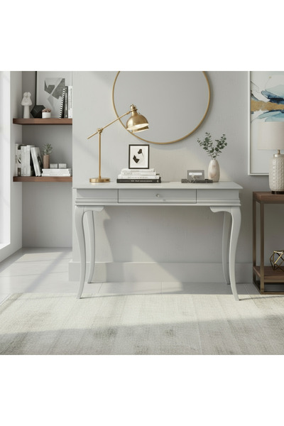 Wooding Mobilya 90 Cm Masif Rustik Gri Dresuar