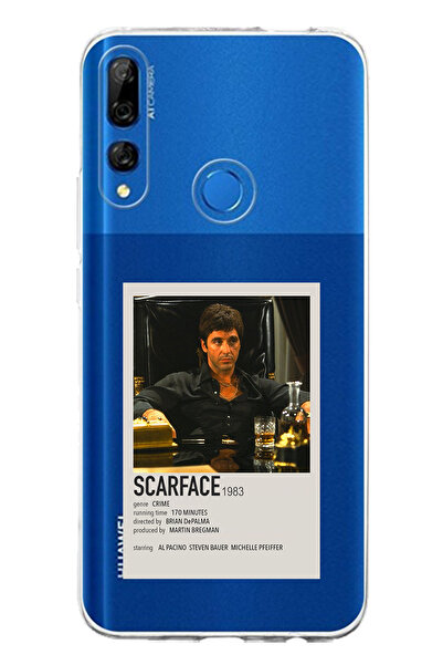 TechTree حافظة سيليكون مطبوع متوافقة مع هاتف هواوي Y9 برايم (2019) بتصميم ملص...