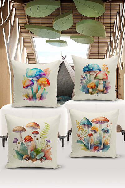 Filamente Set de huse de pernă 4 bucăți pentru cameră pentru copii imprimat digital