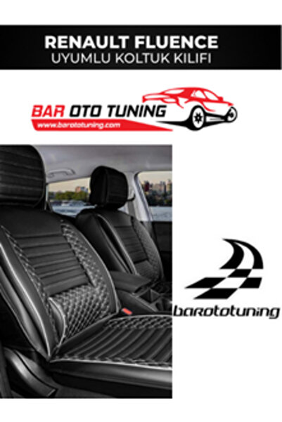 barototuning غطاء مقعد سيارة رينو فلوانس متوافق مع سلسلة بلس لوكس باللونين ال...