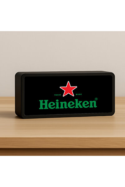 Sfenks. Heineken LED Lamba & Masa Lambası & Gece Lambası