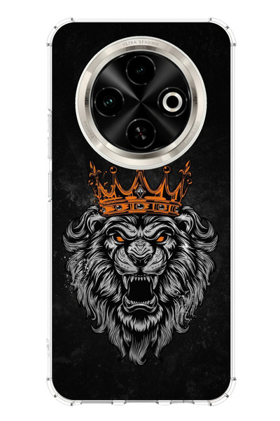 TechTree حافظة سيليكون متوافقة مع تكنو سبارك 30C من وورت روهو مطبوع