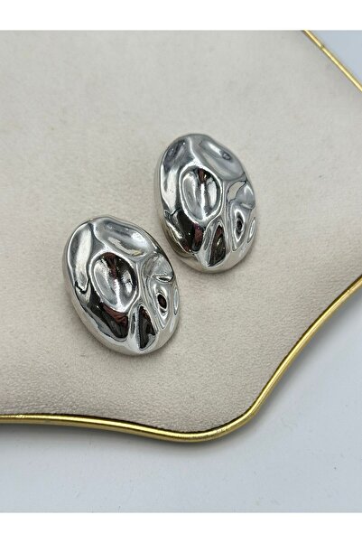 MyladyAccessoriess Tattoo Plate Earrings (Brass Plated) Gold