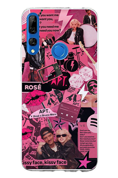 TechTree حافظة سيليكون متوافقة مع هاتف هواوي Y9 برايم (2019) من بلاك بينك كول...