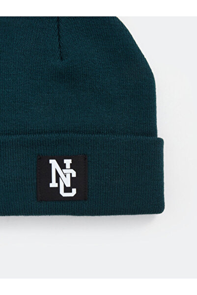 LC Waikiki Timeless Store: Timeless Recommendations | Men's Beret with Lettering Embroidery