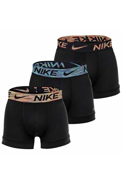 Nike Dri-Fit boxer set - 3 pairs, Green/Black/Blue, L