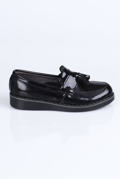 Sibel S.150 Loafer Shoes G.-Black Patent Leather - 38