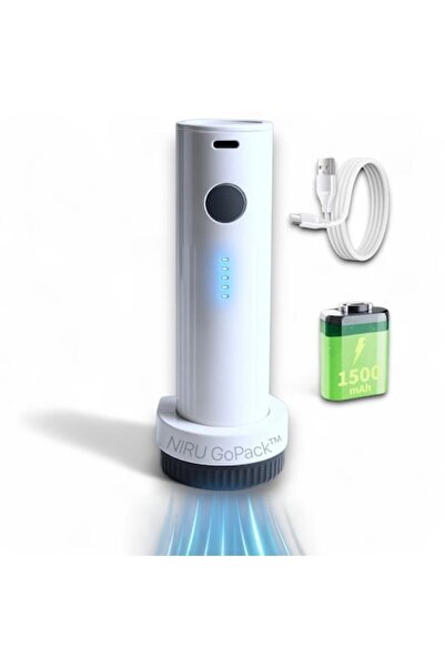 Niru Pompa vid electrica MiniAir™ 5-in-1 USB-C Portabila - vidare haine, lenjerii, paturi