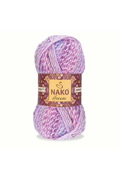 NAKO 5 bucăți de cardigan marbled, pulover, eșarfă, beretă, fire de tricotat ...