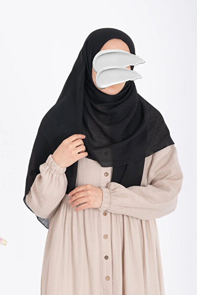 Lemaye Natural Krinkıl Şal - Siyah