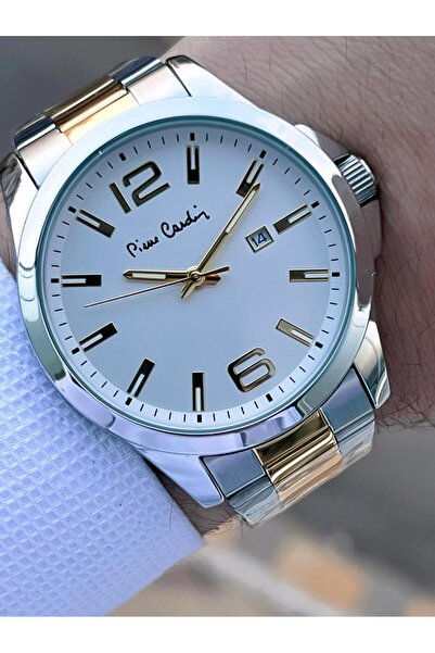 Pierre Cardin Men's Wristwatch E.800411F06 with 2 Years Warranty for Groom and Engagement, 3 Atm Water Resistant