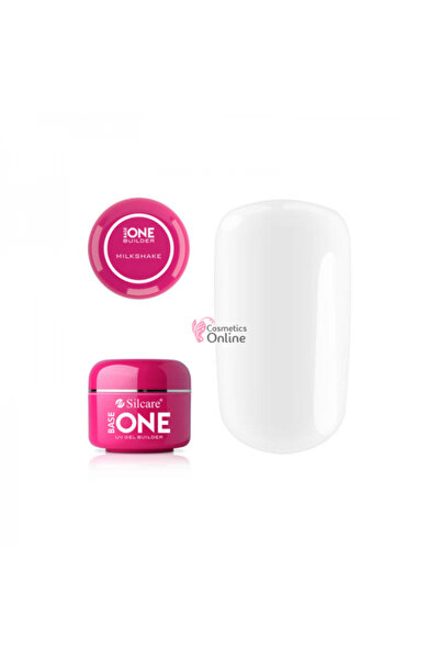 SILCARE Gel UV Base One Alb Laptos Milkshake 15 ml