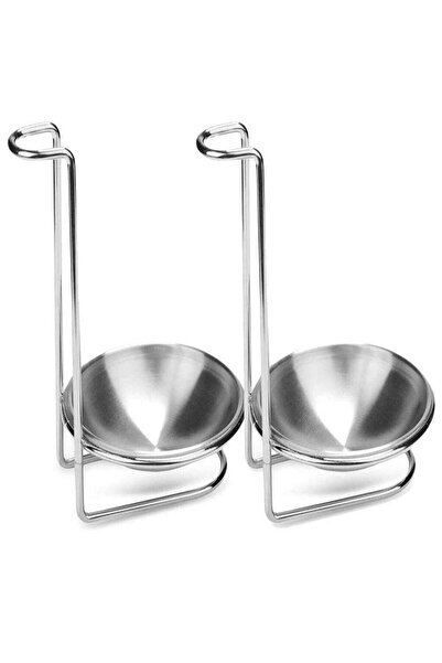 GENERIC4 حامل ملاعق من الفولاذ المقاوم للصدأ، حامل مغرفة حساء عمودي للمطاعم و...