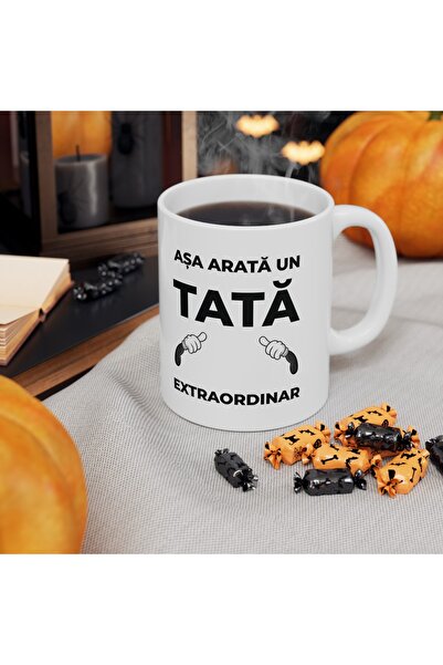 stickerino Ceramic Mug “This is what an extraordinary father looks like”, 380 ml, White