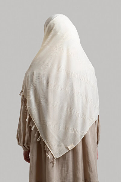 Lemaye Σάλι μουσελίνας με μποέμικο σχέδιο - Κόκκινο