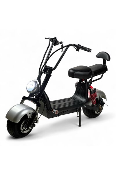 ALBADER Harley Design Electric Scooter 48V, Electric Kick Scooter 1000W Motor, 70 KM/H Max Speed, Wide Wheel