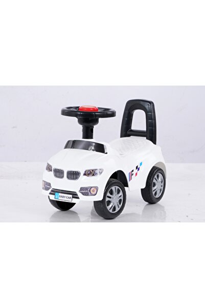 FULLJOY 3-in-1 Push Car with Musical Steering Wheel and Storage Space 28-608N