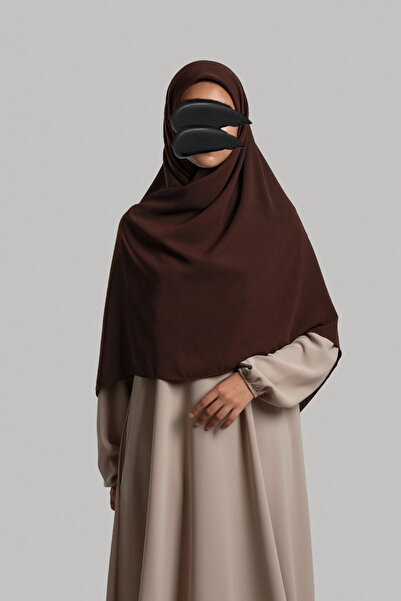 Lemaye Μεταξωτό Φουλάρι Μεδίνας - Κόκκινο Καφέ