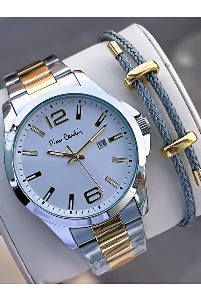 Pierre Cardin Men's Wristwatch E.800411F06 with 2 Years Warranty for Groom and Engagement, 3 Atm Water Resistant